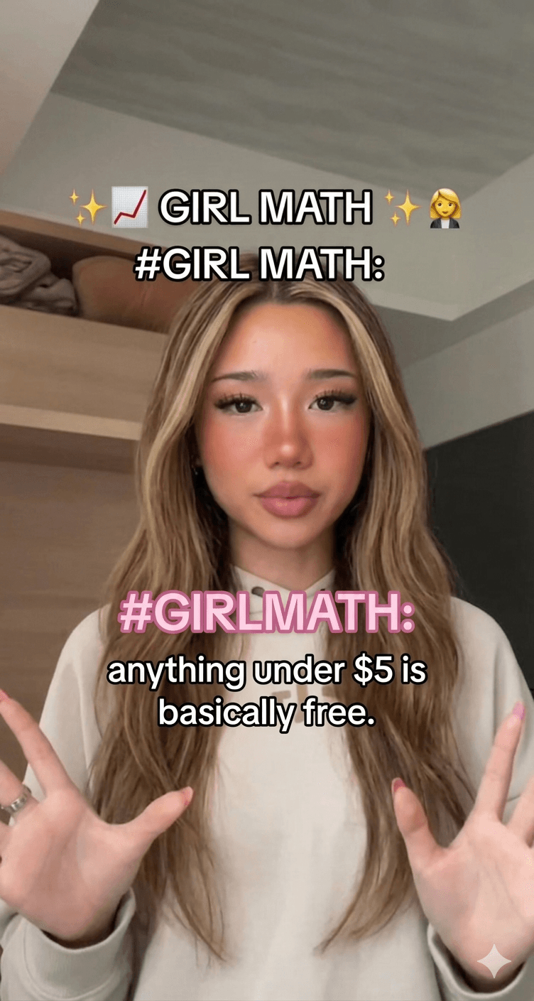 #girlmath trend preview